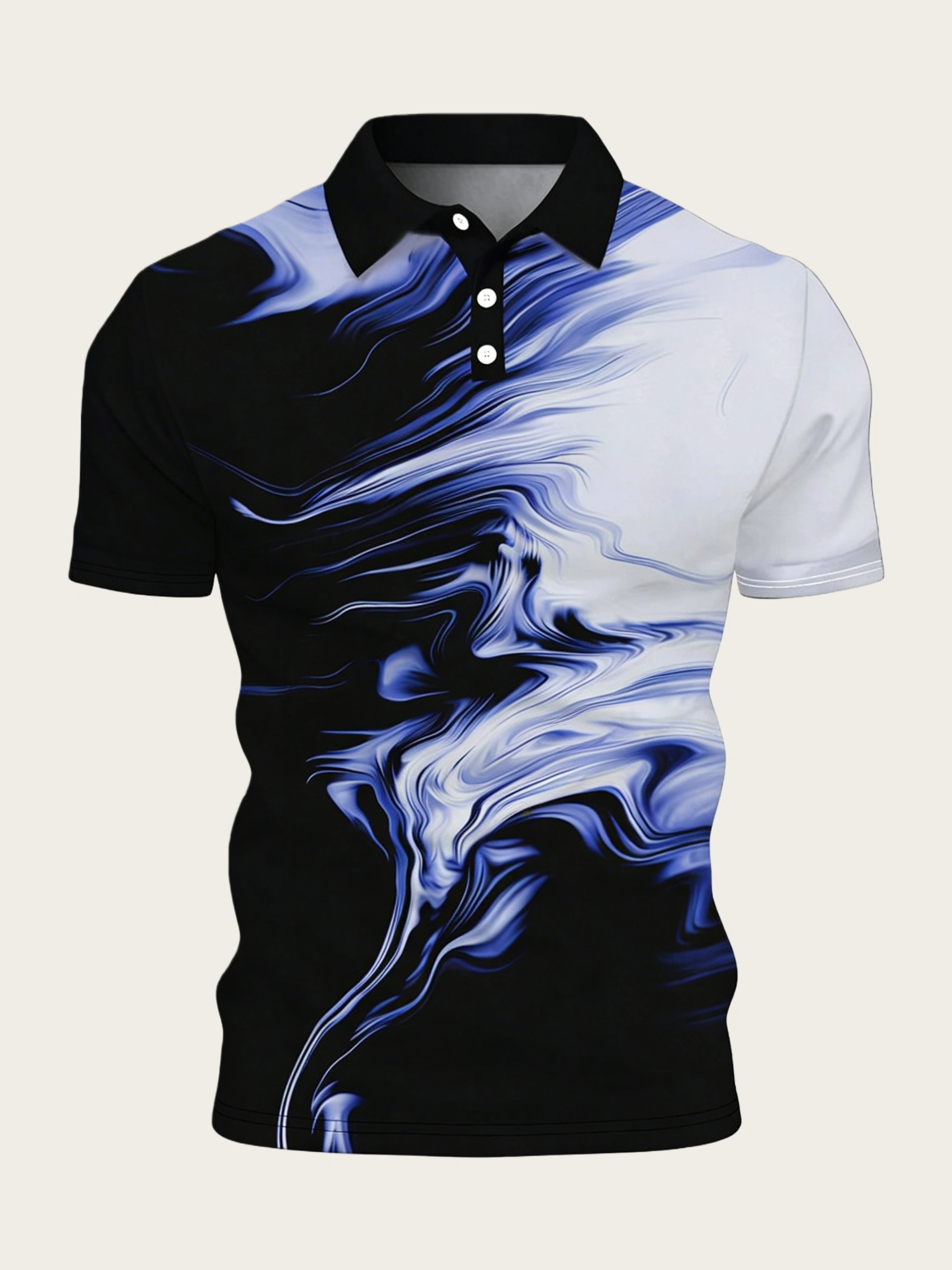 Men Colorblock Polo Shirts