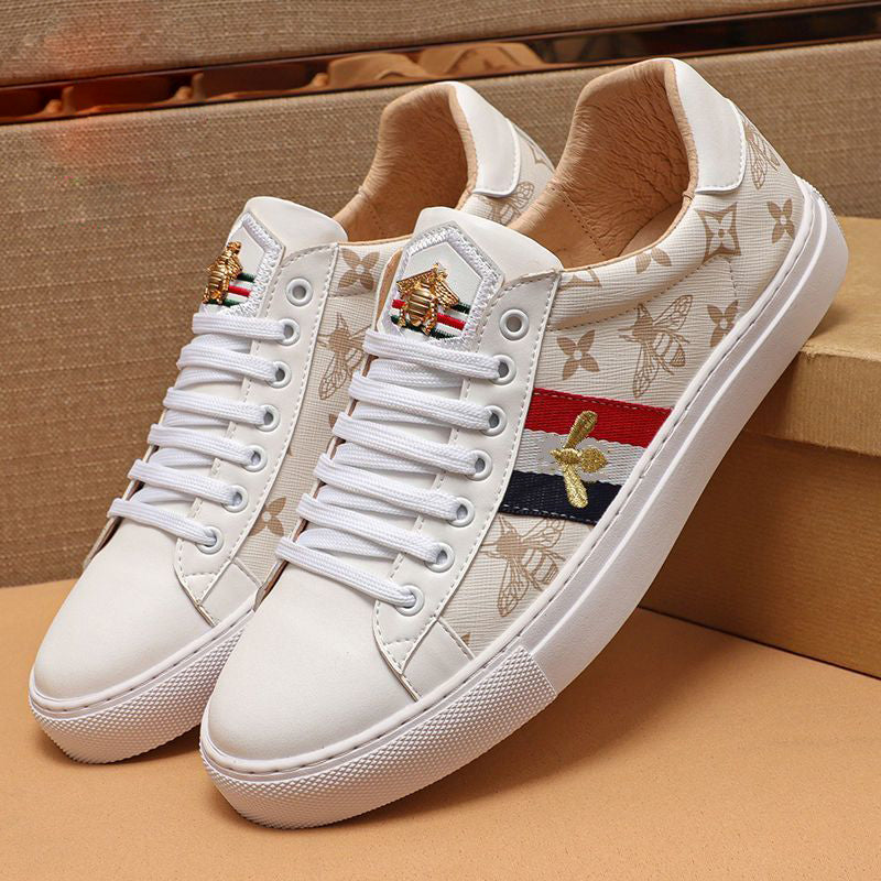 New genuine leather small white shoes PD10051502