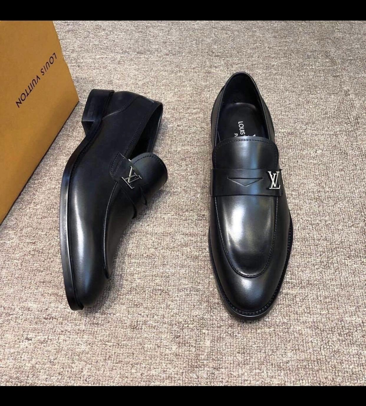 Classic leather anti-slip mask shoes