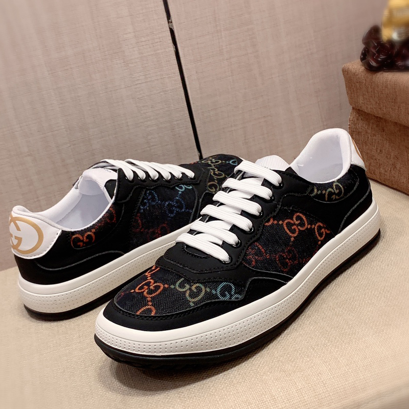 New letter G pattern casual fashion lace up shoes