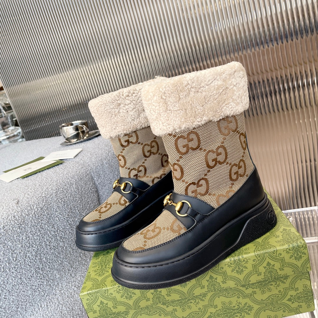 New style slave sheep fur snow boots