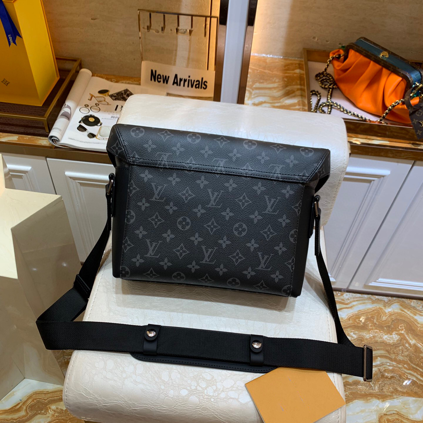 New fashion all-match one-shoulder diagonal high-end business bag