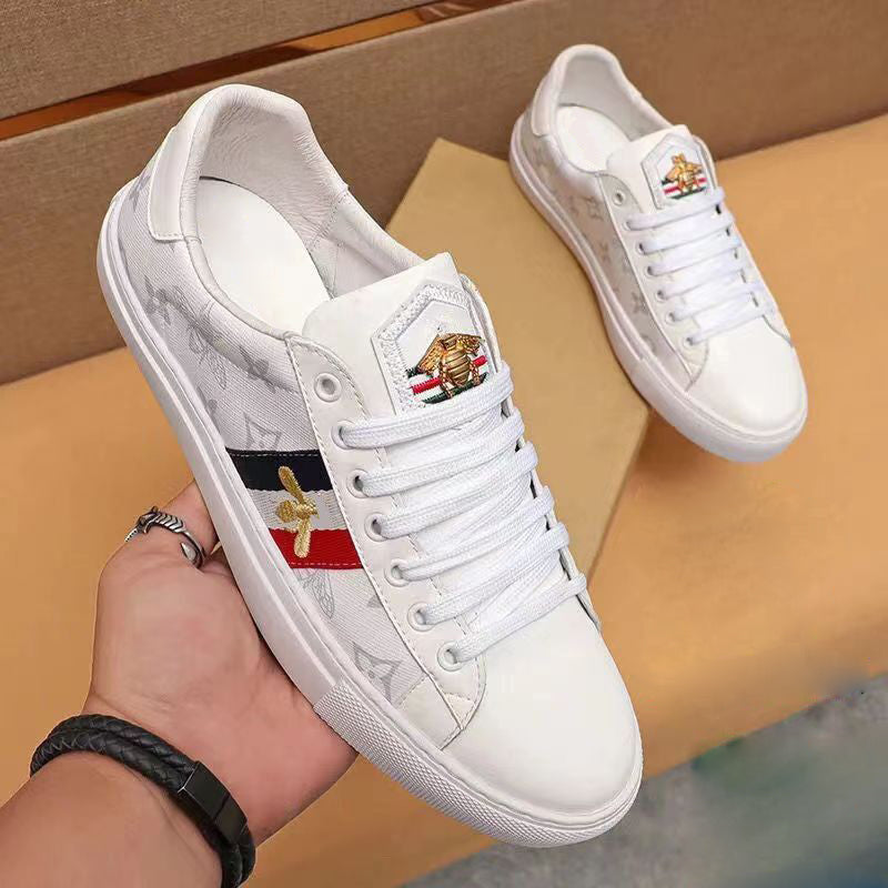 New genuine leather small white shoes PD10051502