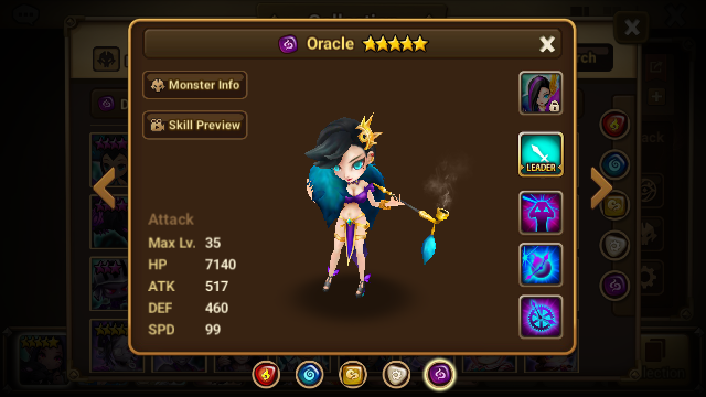 [Global] Summoners War (Giana) Dark Oracle Account with 10-Year Special Scroll*50 | Light&Darkness Scrolls *7 | No Email