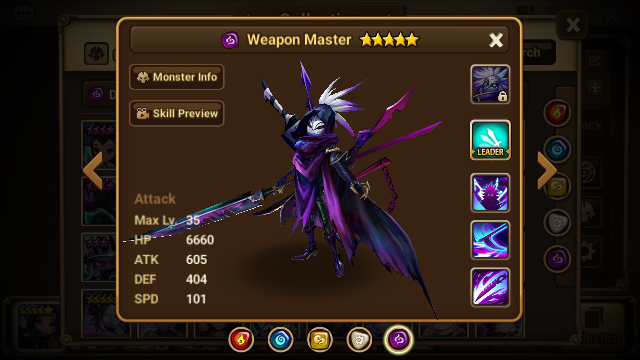 [Global] Summoners War Maximilian Dark Weapon Master Account with 10-Year Special Scroll*50 | Light&Darkness Scrolls *7 | No Email