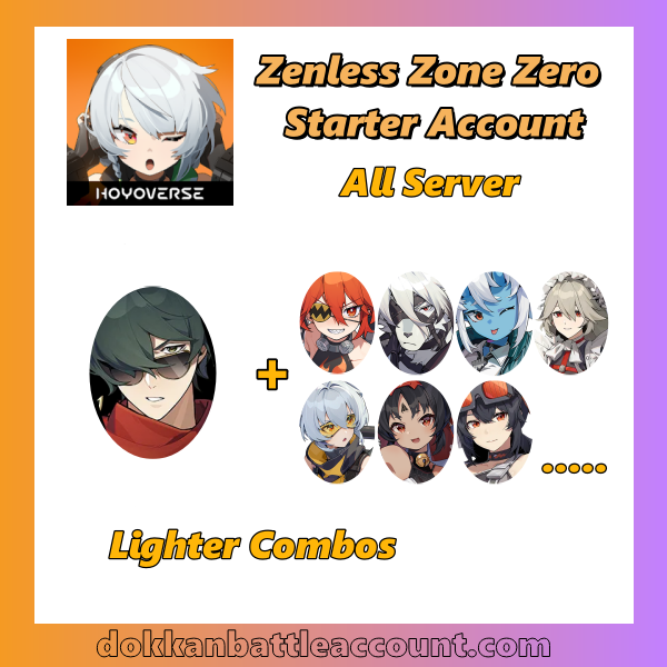 [All Server] Zenless Zone Zero ZZZ Lighter Starter Account