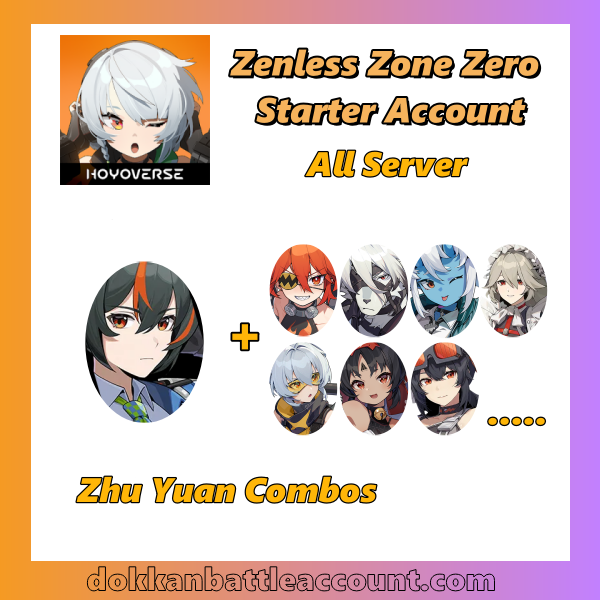 [All Server] Zenless Zone Zero ZZZ Zhu Yuan Starter Account