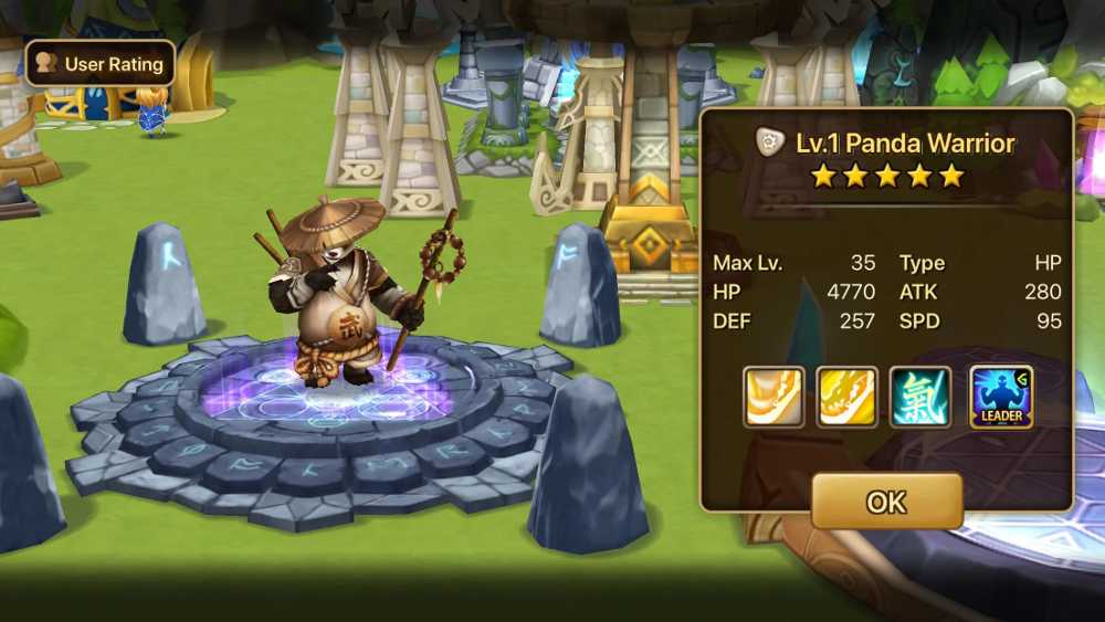 [Global] Summoners War Tian Lang Light Panda Account with 10-Year Special Scroll*50 | Light&Darkness Scrolls *7 | No Email