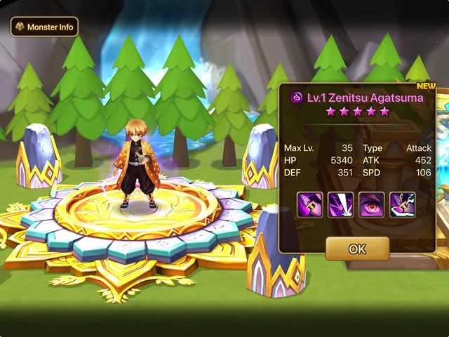 [Global] Summoners War Dark Zenitsu Agatsuma Account
