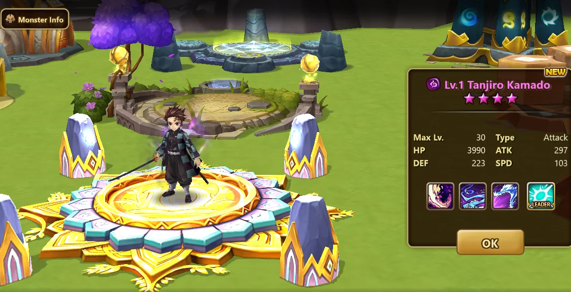 [Global] Summoners War Light Tanjiro Kamado Account