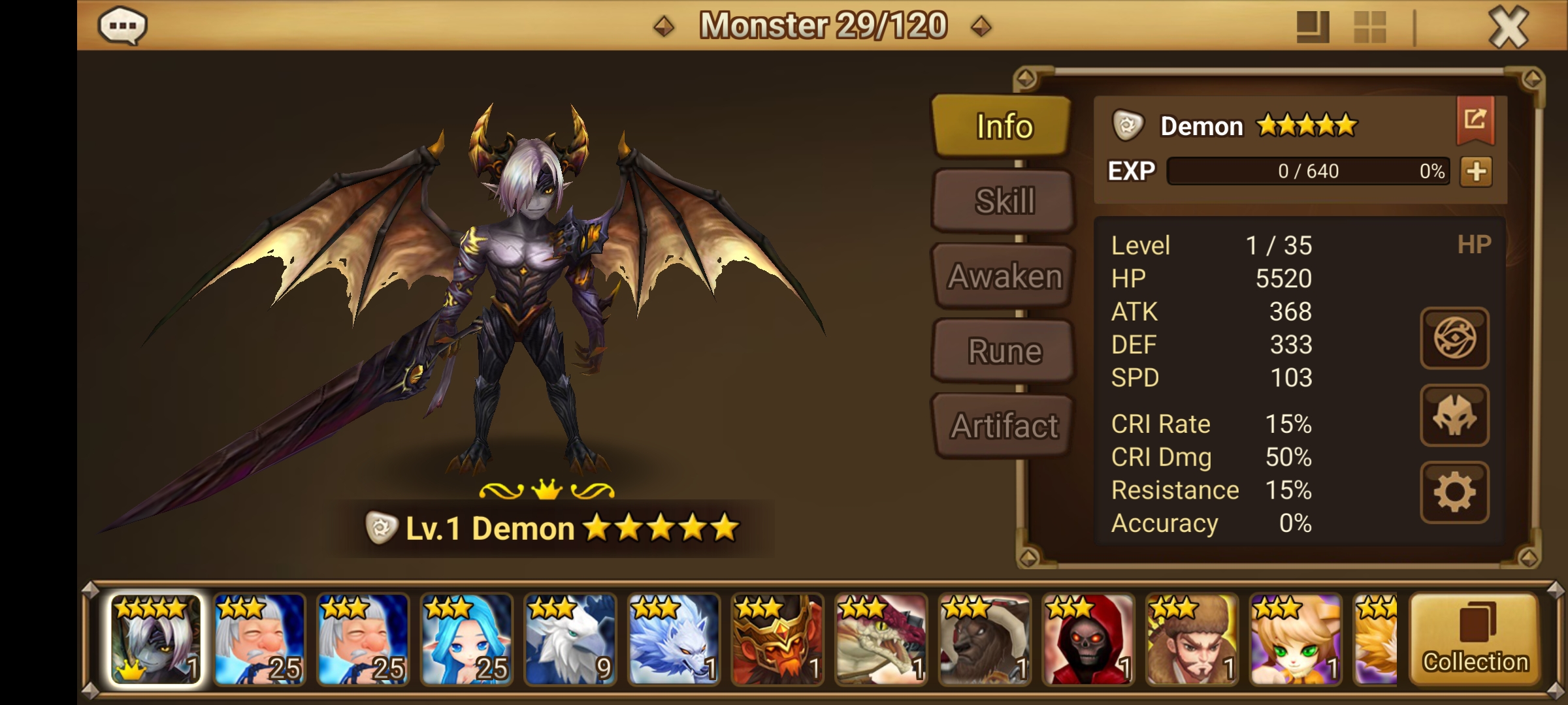 [Global] Summoners War Lucifer Light Demon Account AMERIA active