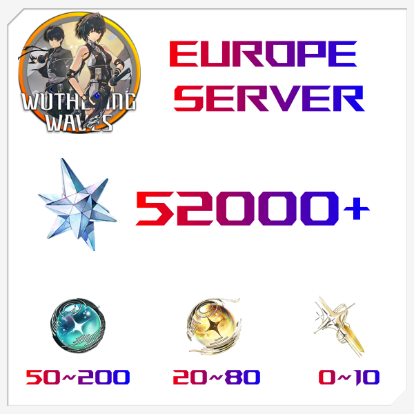 [Europe] Wuthering Waves Reroll Account with Astrite