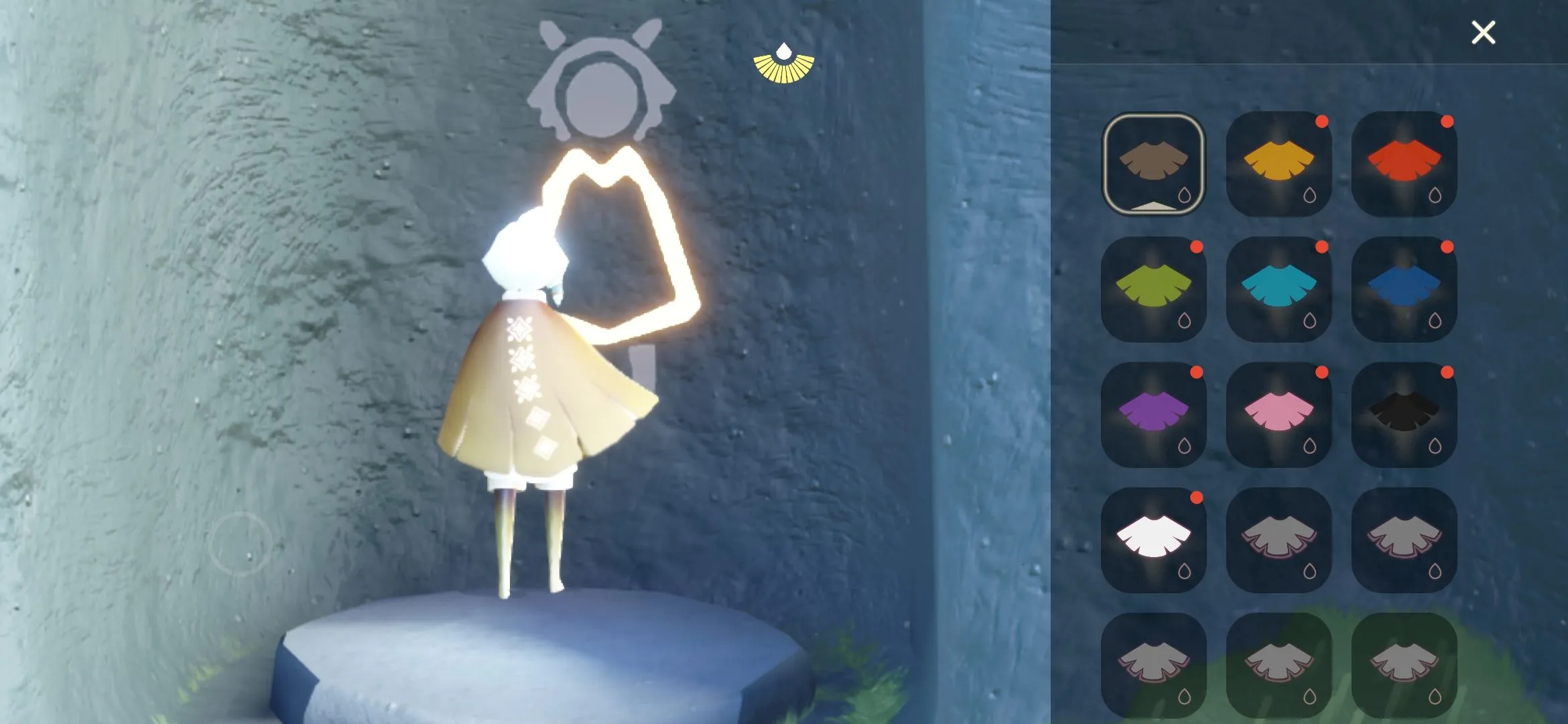 Sky: Children Of the Light cotl Reroll Account for Starters 🕯️ 2100 Candles Level 1 cloak