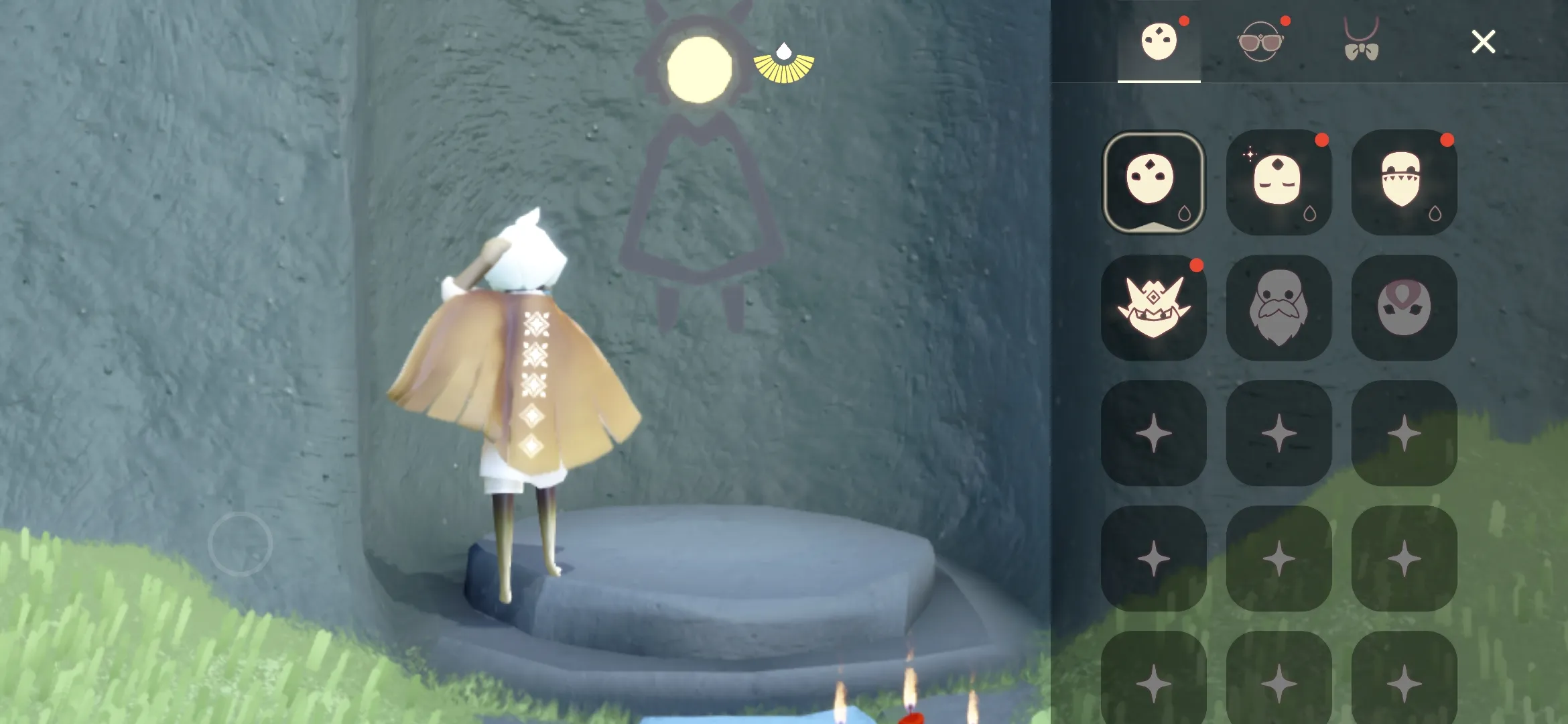 Sky: Children Of the Light cotl Reroll Account for Starters 🕯️ 2100 Candles Level 1 cloak