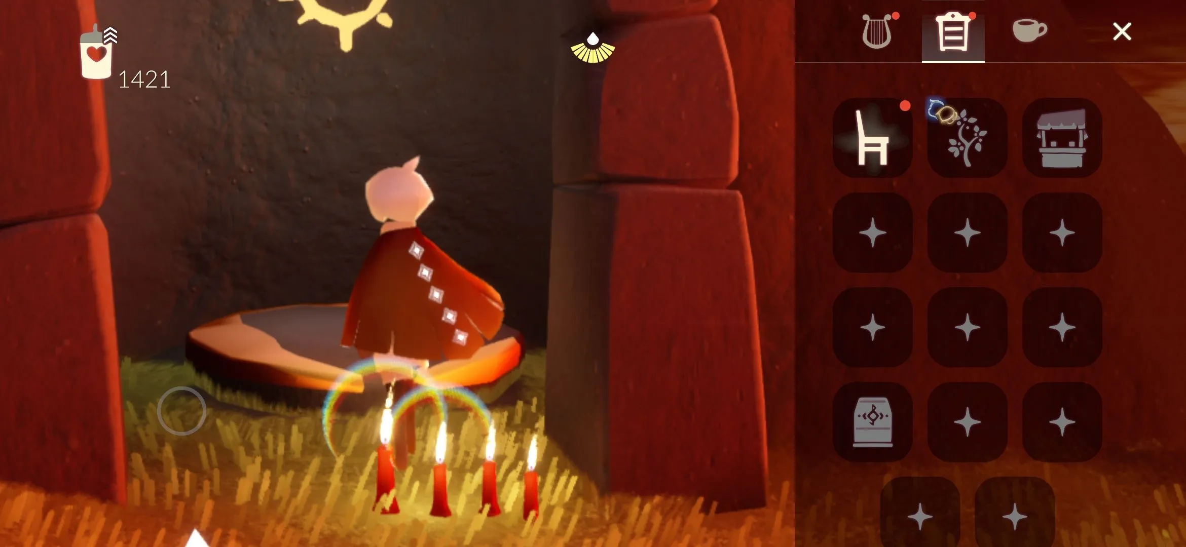 Sky: Children Of the Light cotl Reroll Account for Starters 🕯️ 2100 Candles Level 2 cloak