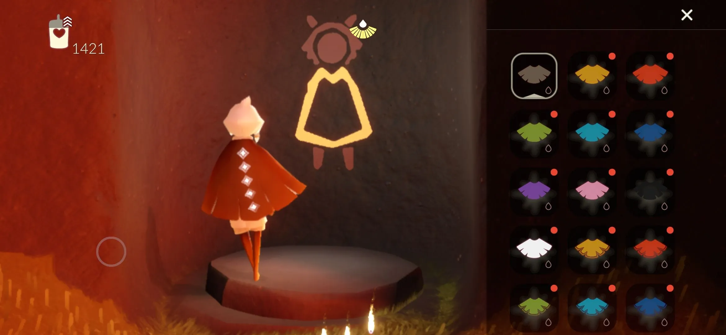 Sky: Children Of the Light cotl Reroll Account for Starters 🕯️ 2100 Candles Level 2 cloak