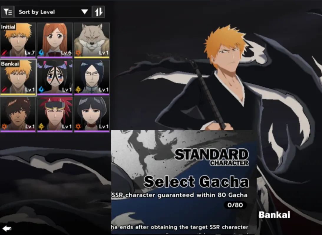 EU Server| BLEACH: Soul Resonance Account for Sale – Ichigo+Saji