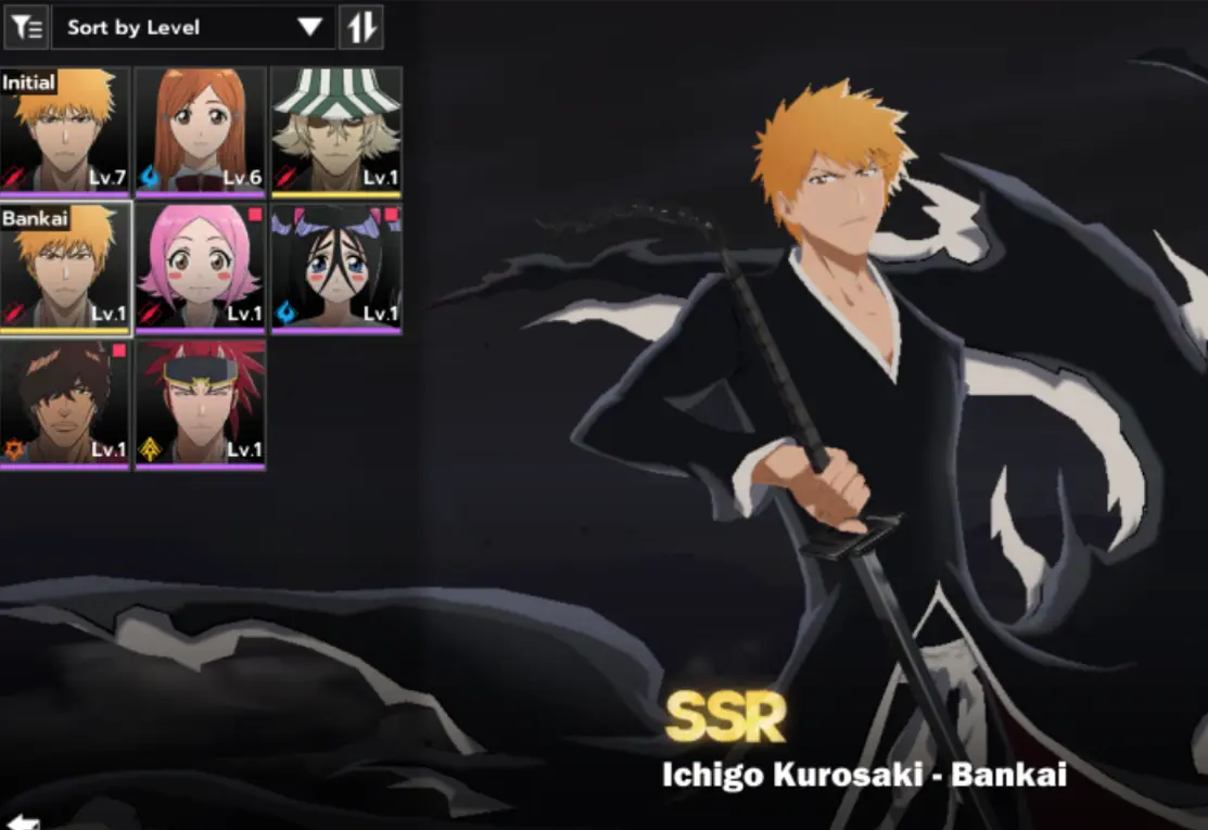 NA Server| BLEACH: Soul Resonance Account for Sale – Ichigo+Urahara