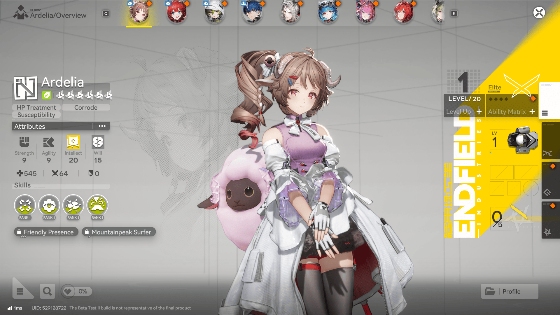 Arknights Endfield ardelia