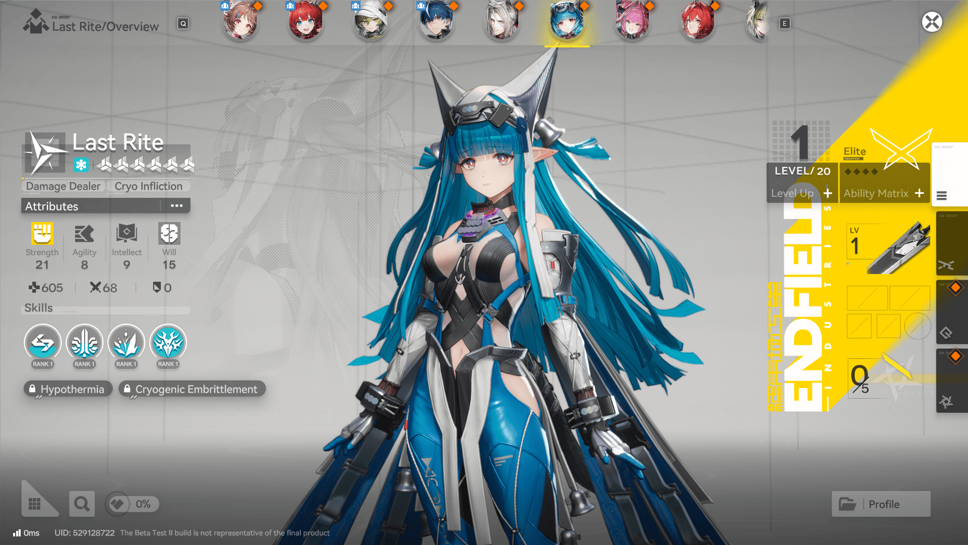 Last Rite Arknights Endfield Operator