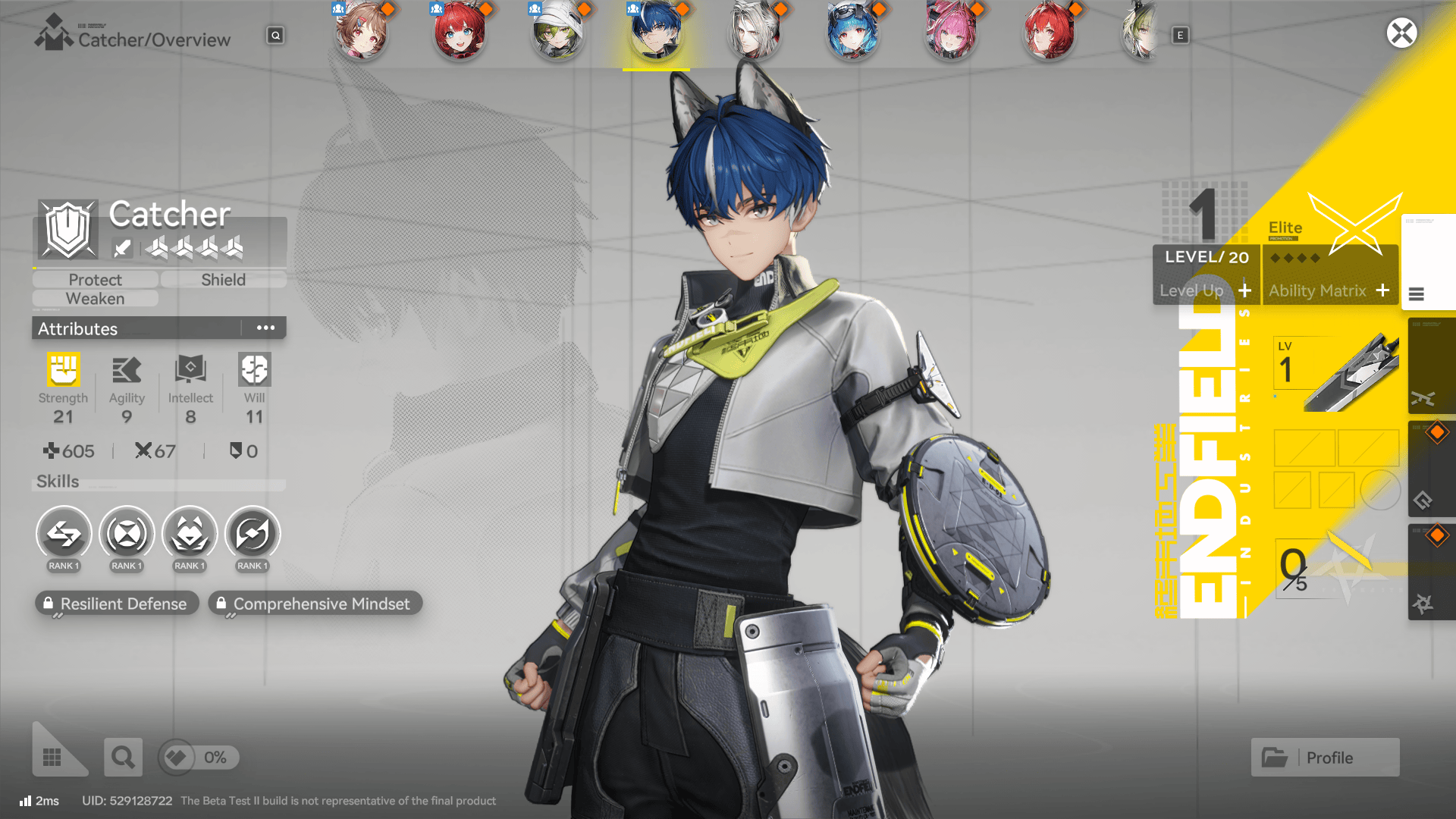 Catcher Arknights Endfield Operator