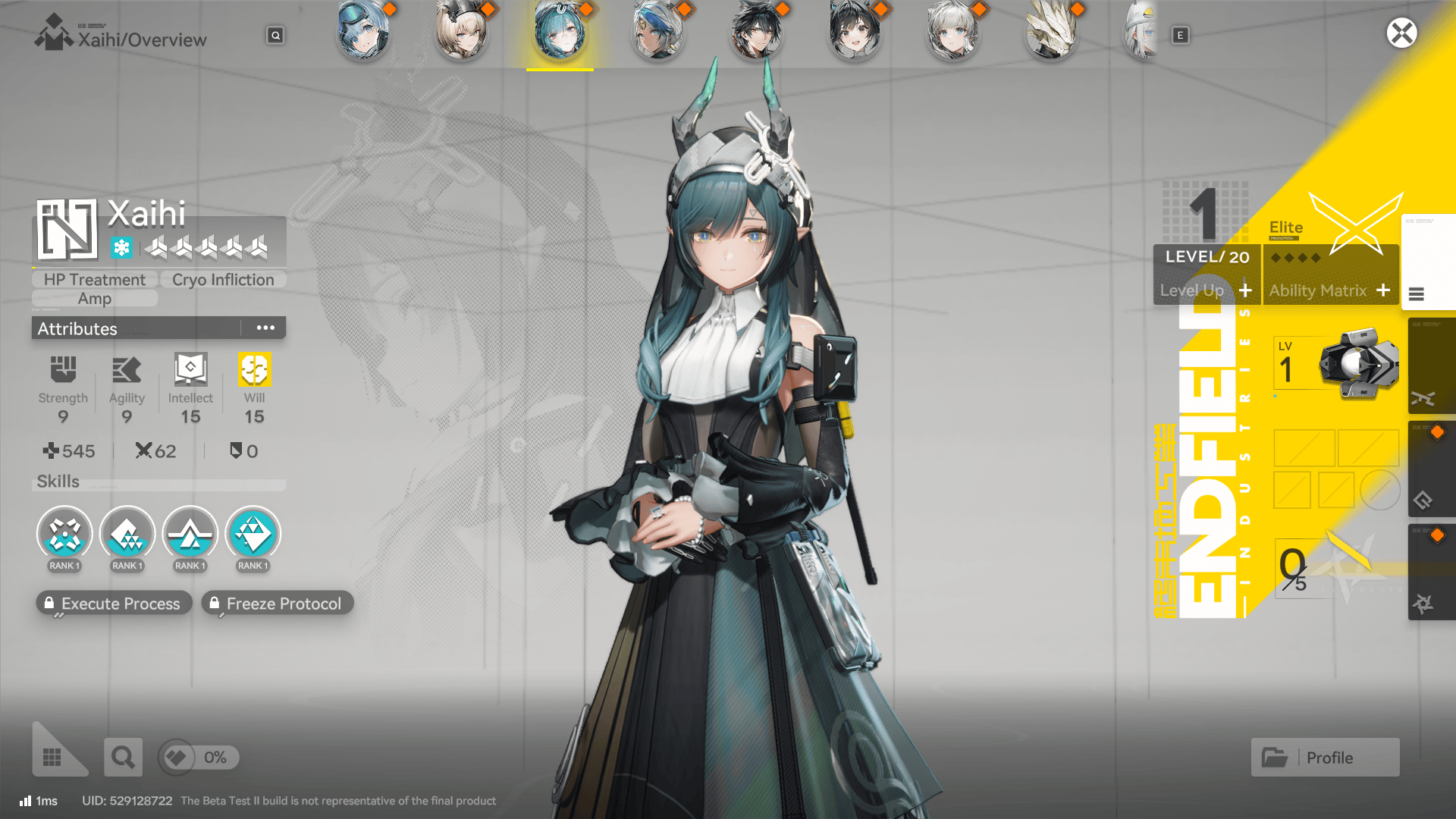 Xaihi Arknights Endfield Operator