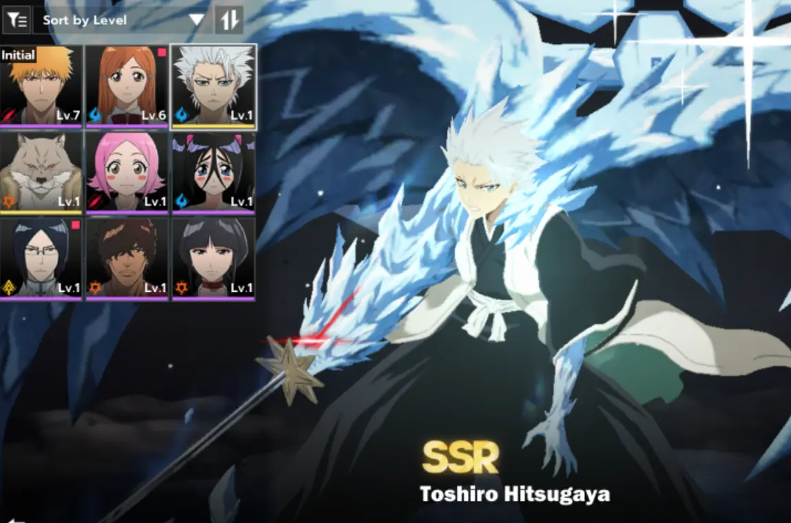 NA|EU Server| BLEACH: Soul Resonance Account for Sale – Toshiro+Saji