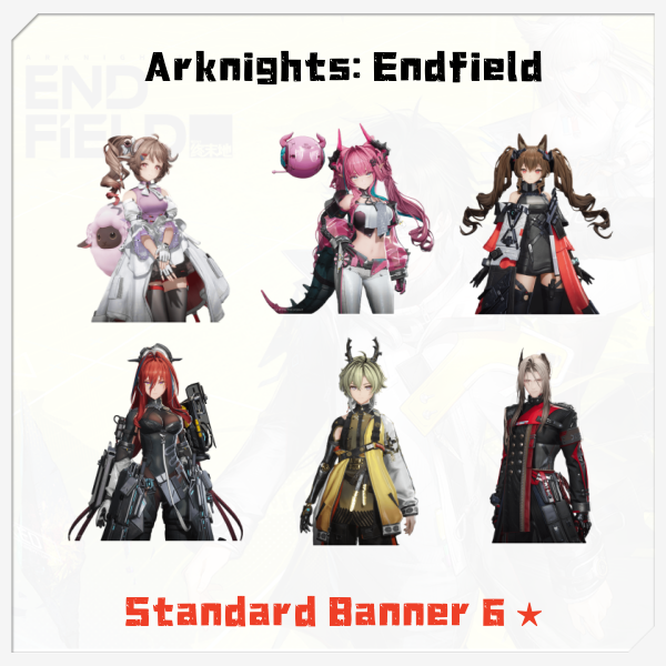 Buy Arknights: Endfield Starter Account with 6 Star Standard Operators