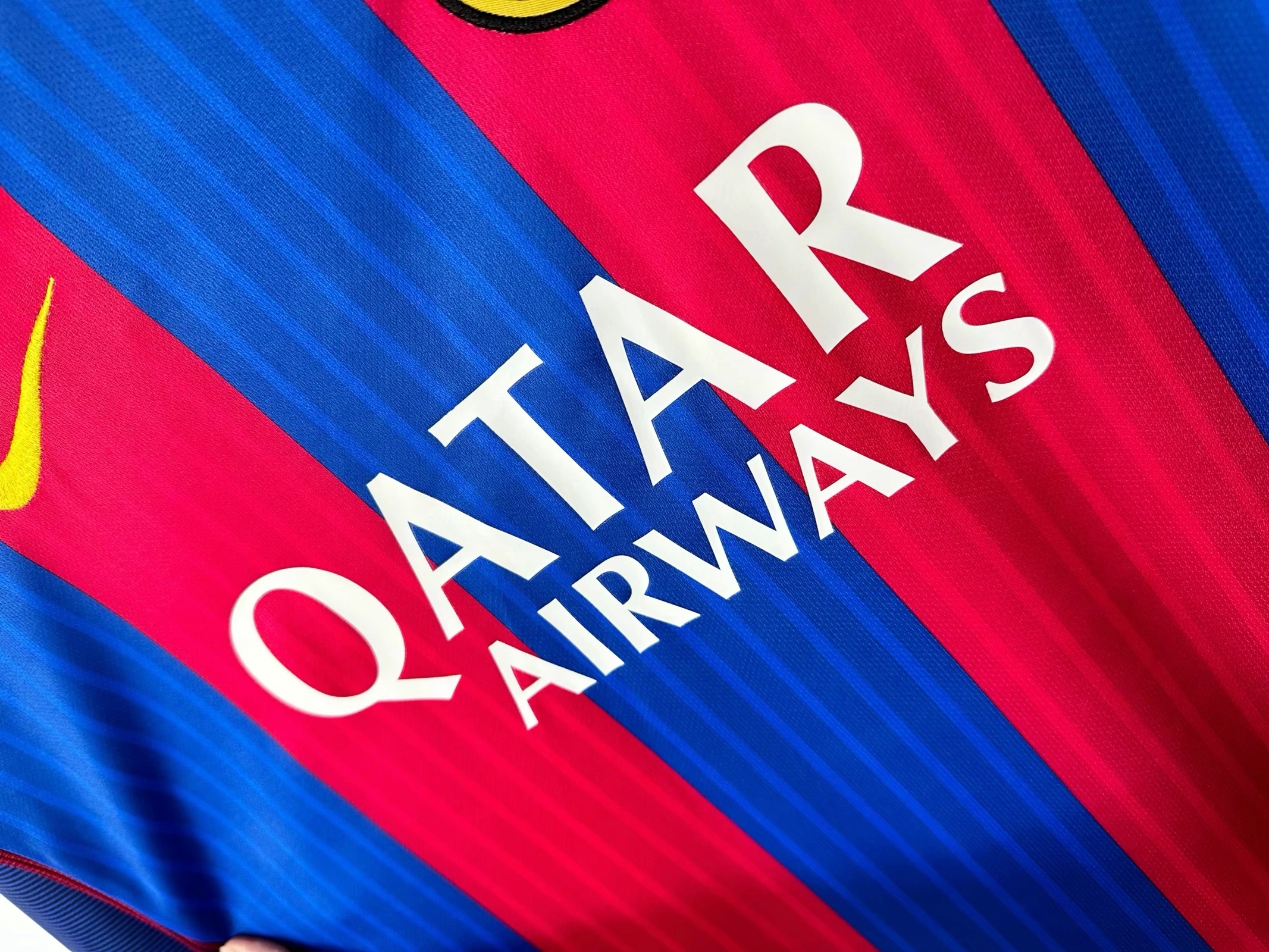 Retro 16/17 Barcelona Long Sleeves Home S-XXL 3