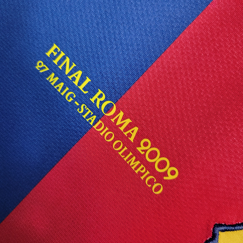 Retro 08-09 Barcelona UCL Final Home Size S-XXL 4