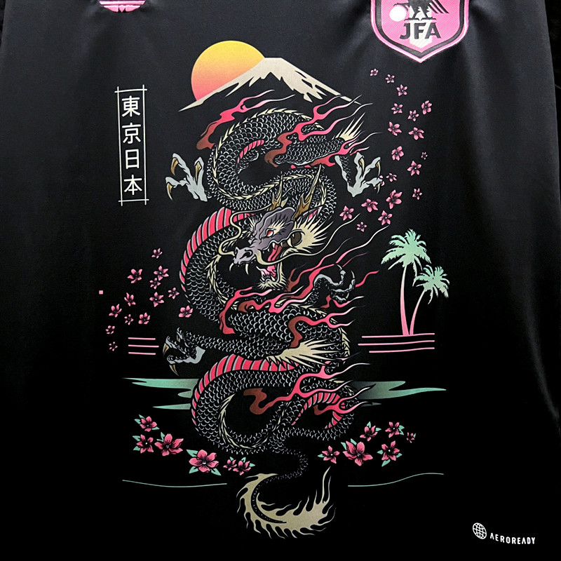 23/24 japan Sakura Dragon Edition Black S-XXL 4