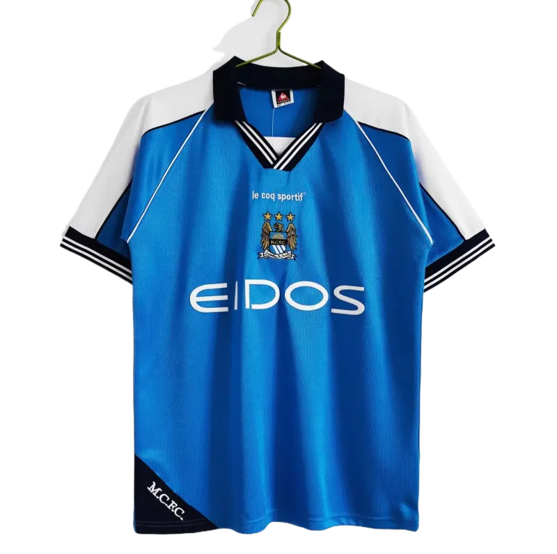 Retro Manchester City 99/01 Home Blue