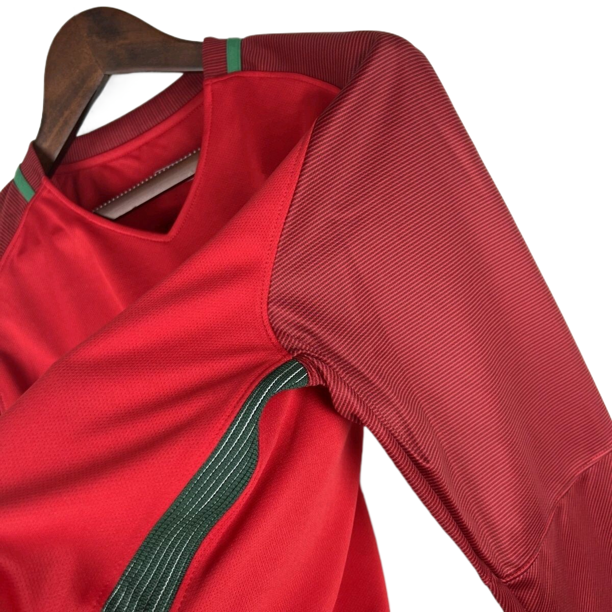 Retro  Portugal 2016 Home Red Long Sleeves 4