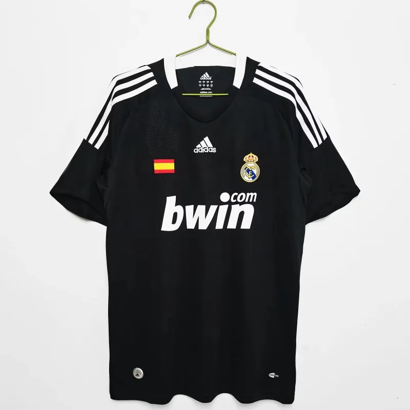 Retro Real Madrid 08/09 Away Black