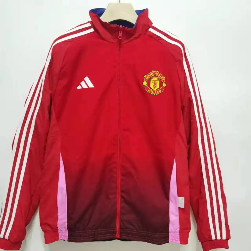 Manchester united Trench Coat Reversible red/black S-XXL