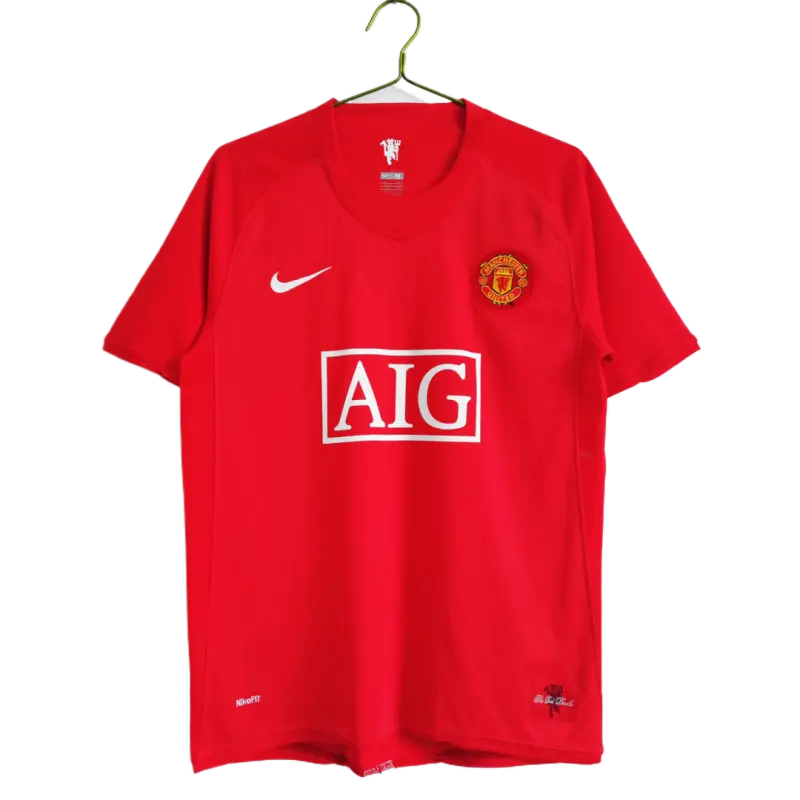 Retro Manchester United 07/08 Home Red