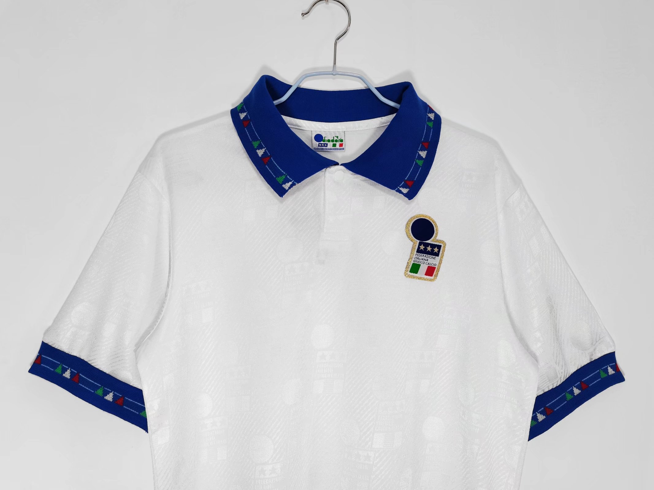 Retro Italy 1994 Away White 3
