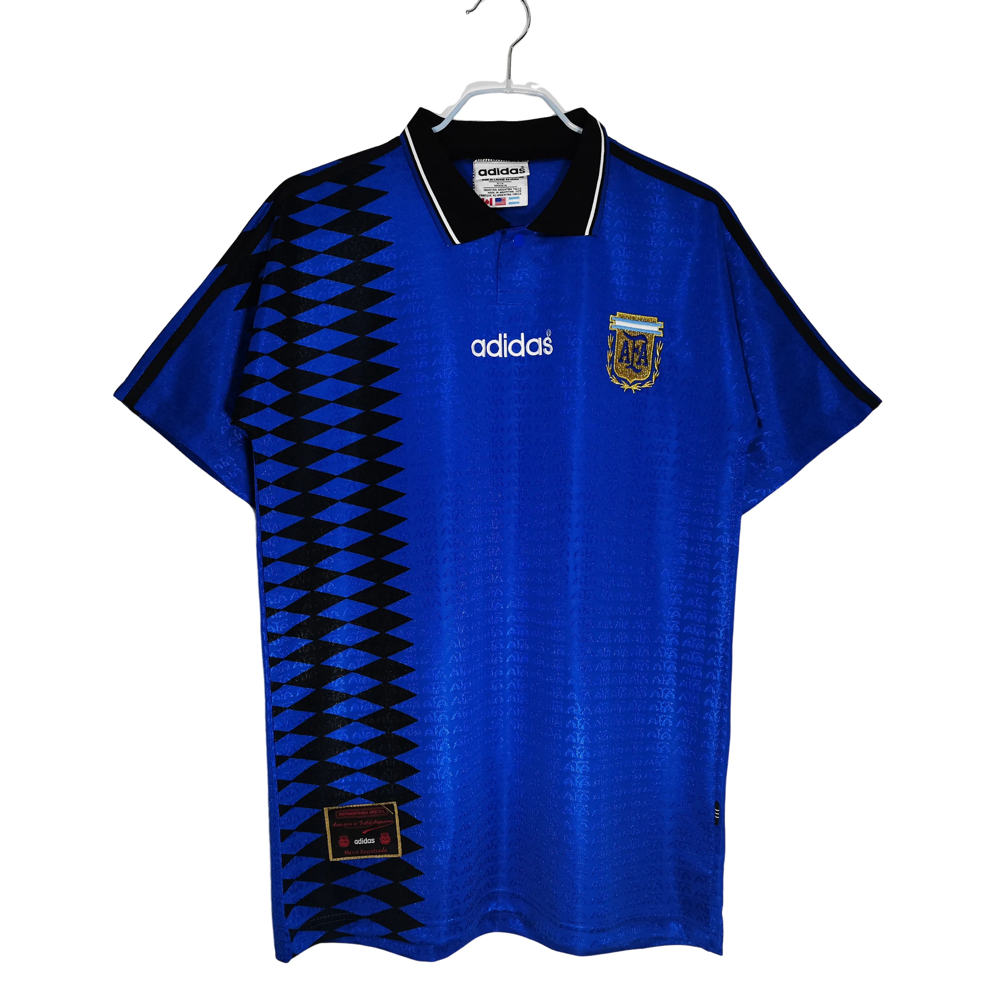 Retro Argentina 1994 Away Blue