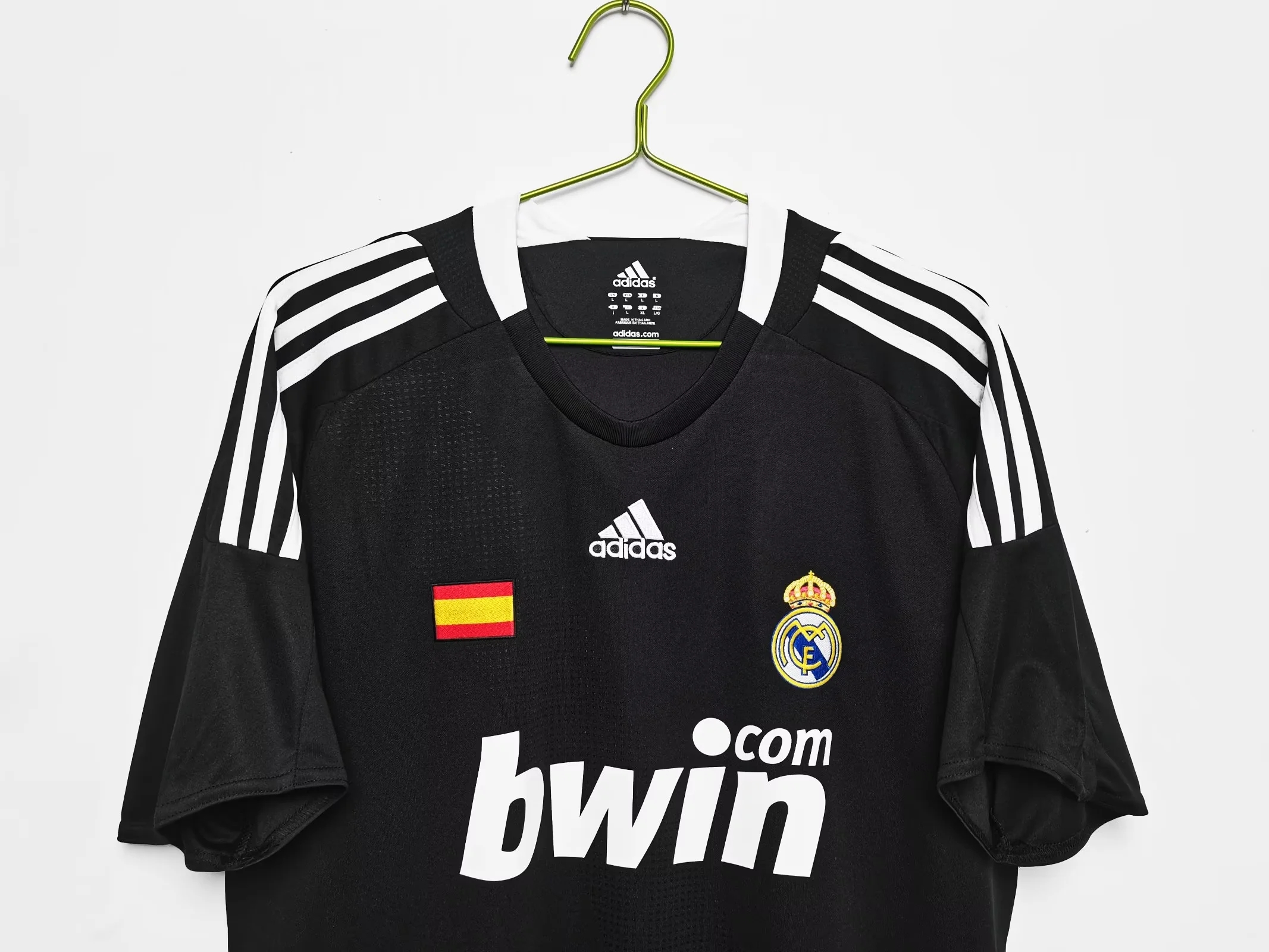 Retro  Real Madrid 08/09 Away Black
