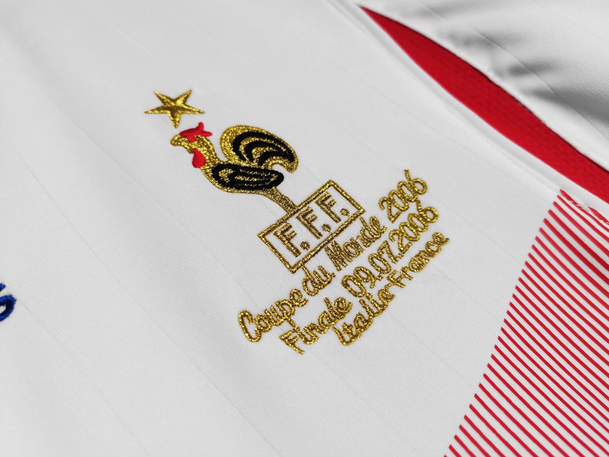 Retro  France 2006 Away - Branco 3