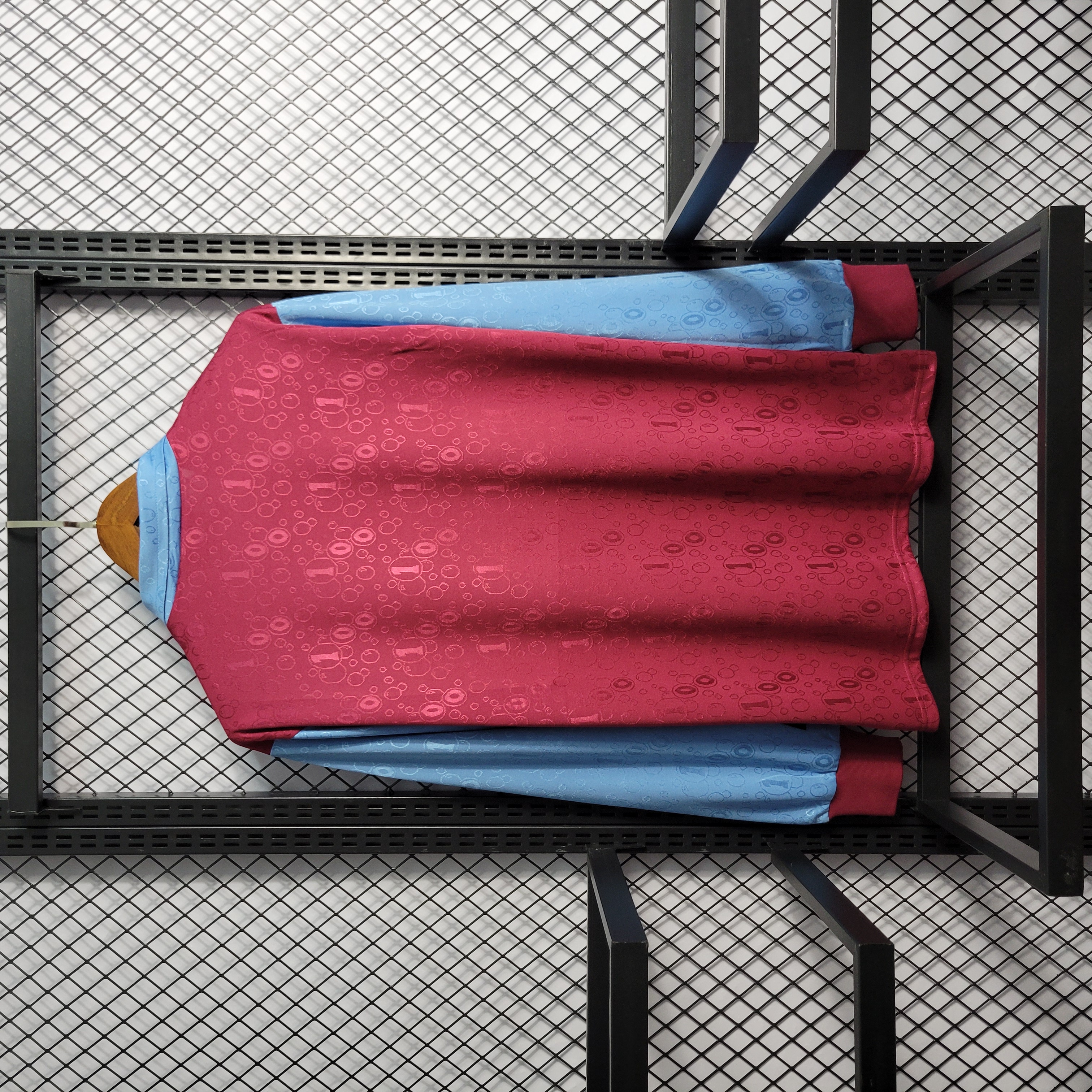 Retro 1995-97 West Ham Long Sleeves Home Red