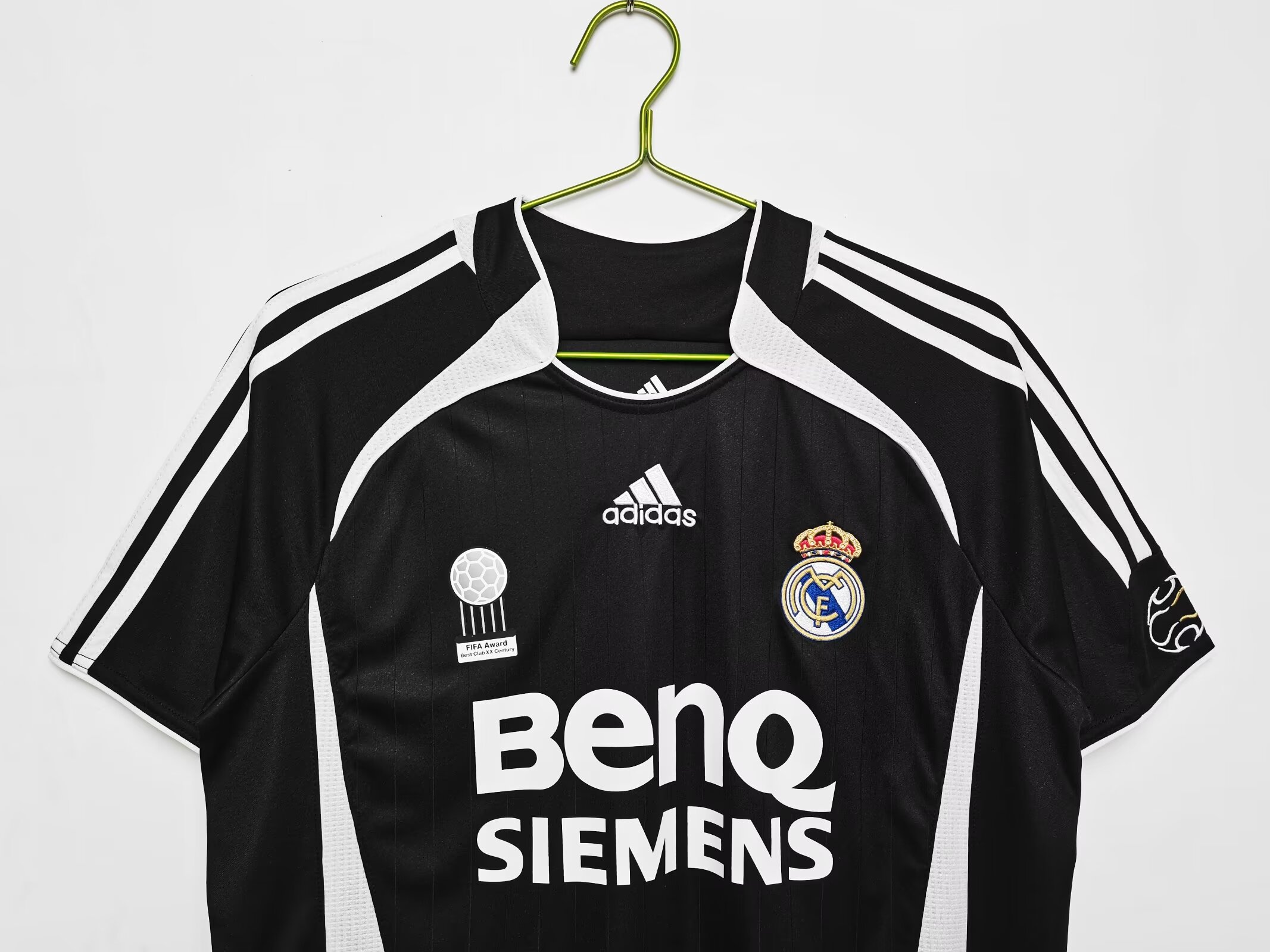 Retro  Real Madrid 06/07 Away Black
