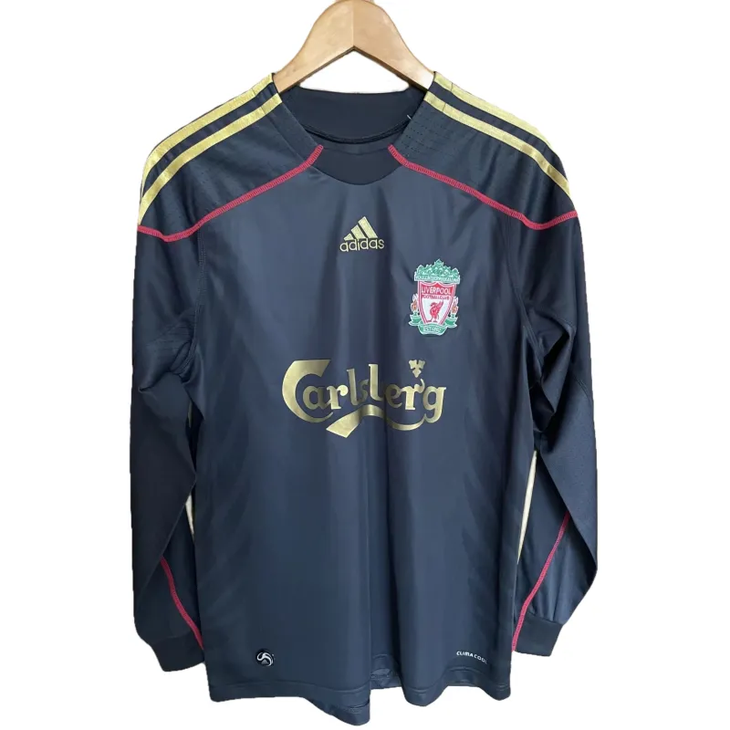 Retro Liverpool 2009-10 Away Long Sleeves