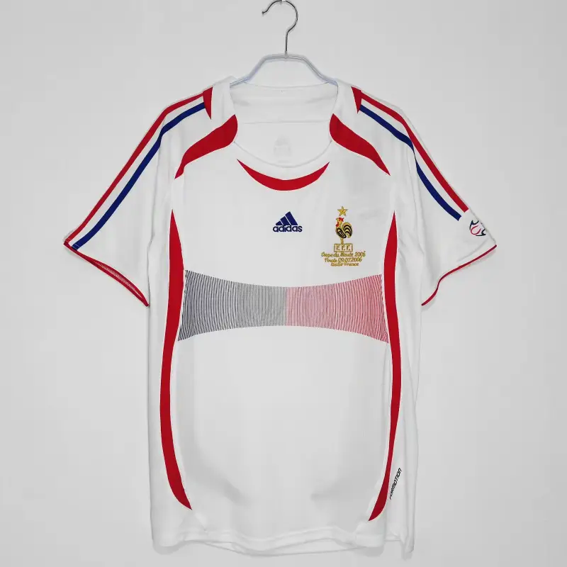 Retro 2006 France Away Jersey Size: S-XXL