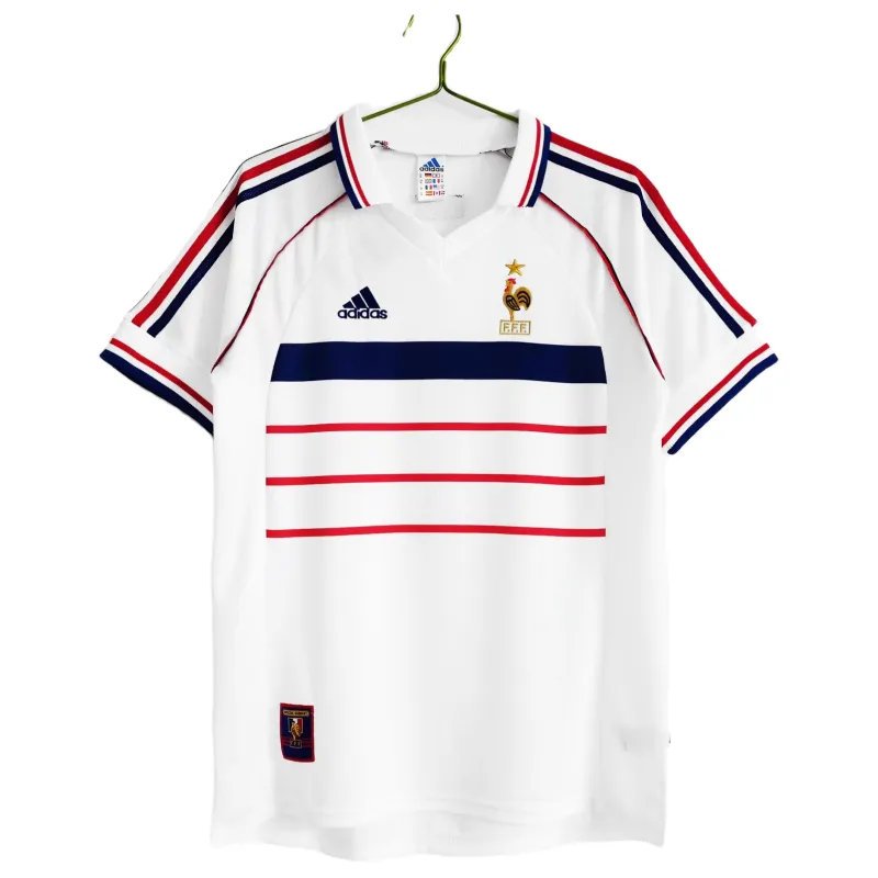 Retro 1998 France Away Jersey Size: S-XXL