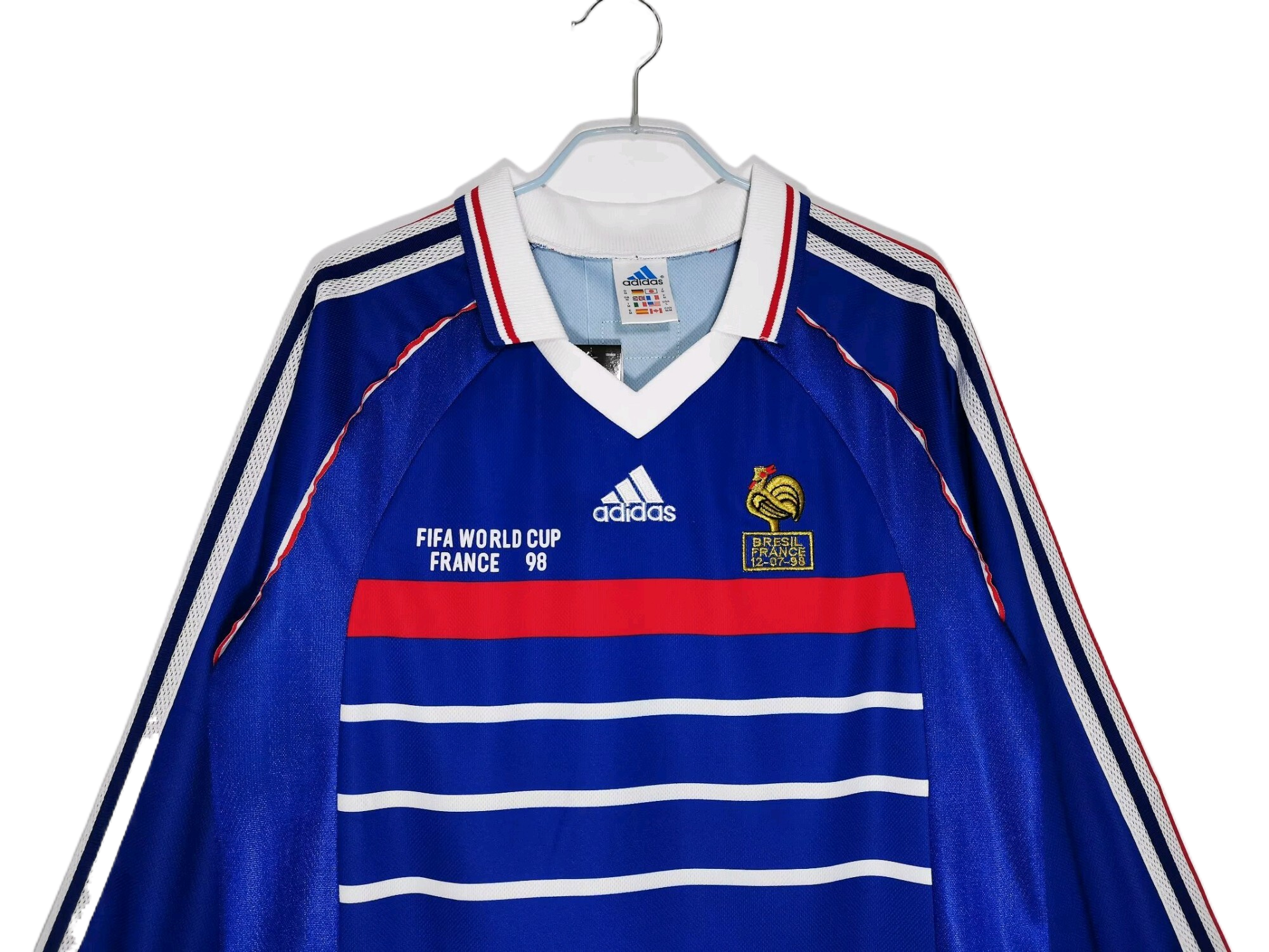 Retro  France 1998 Final Game Home-Masculina