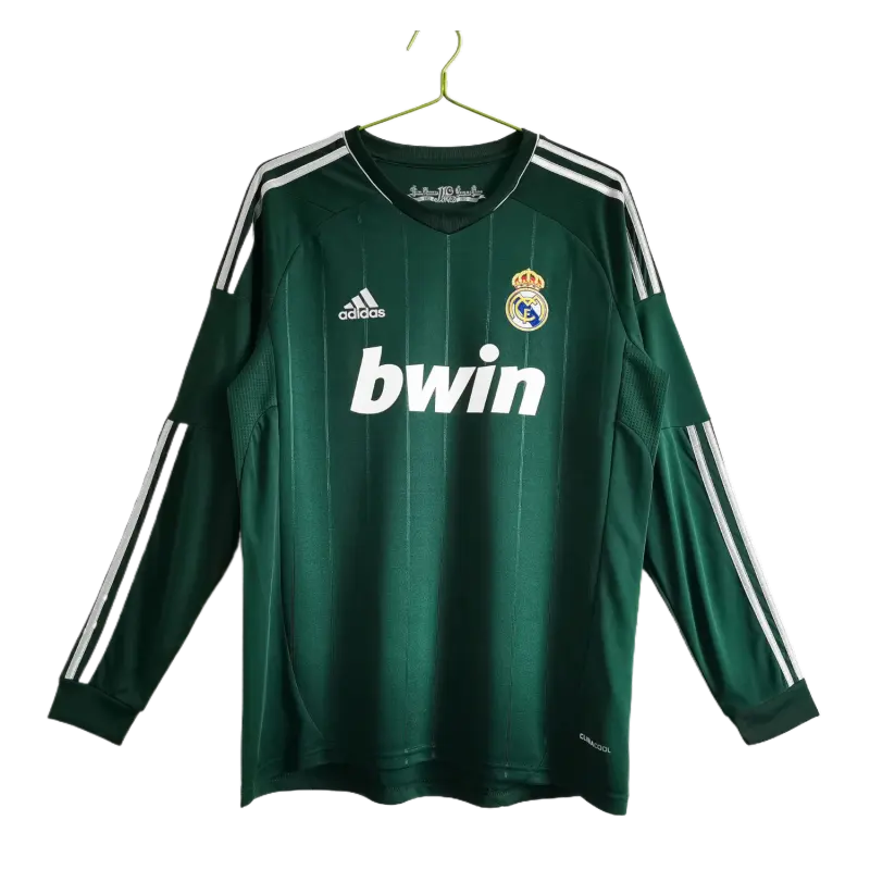 Retro Real Madrid 2012/13 Third Green Long Sleeves