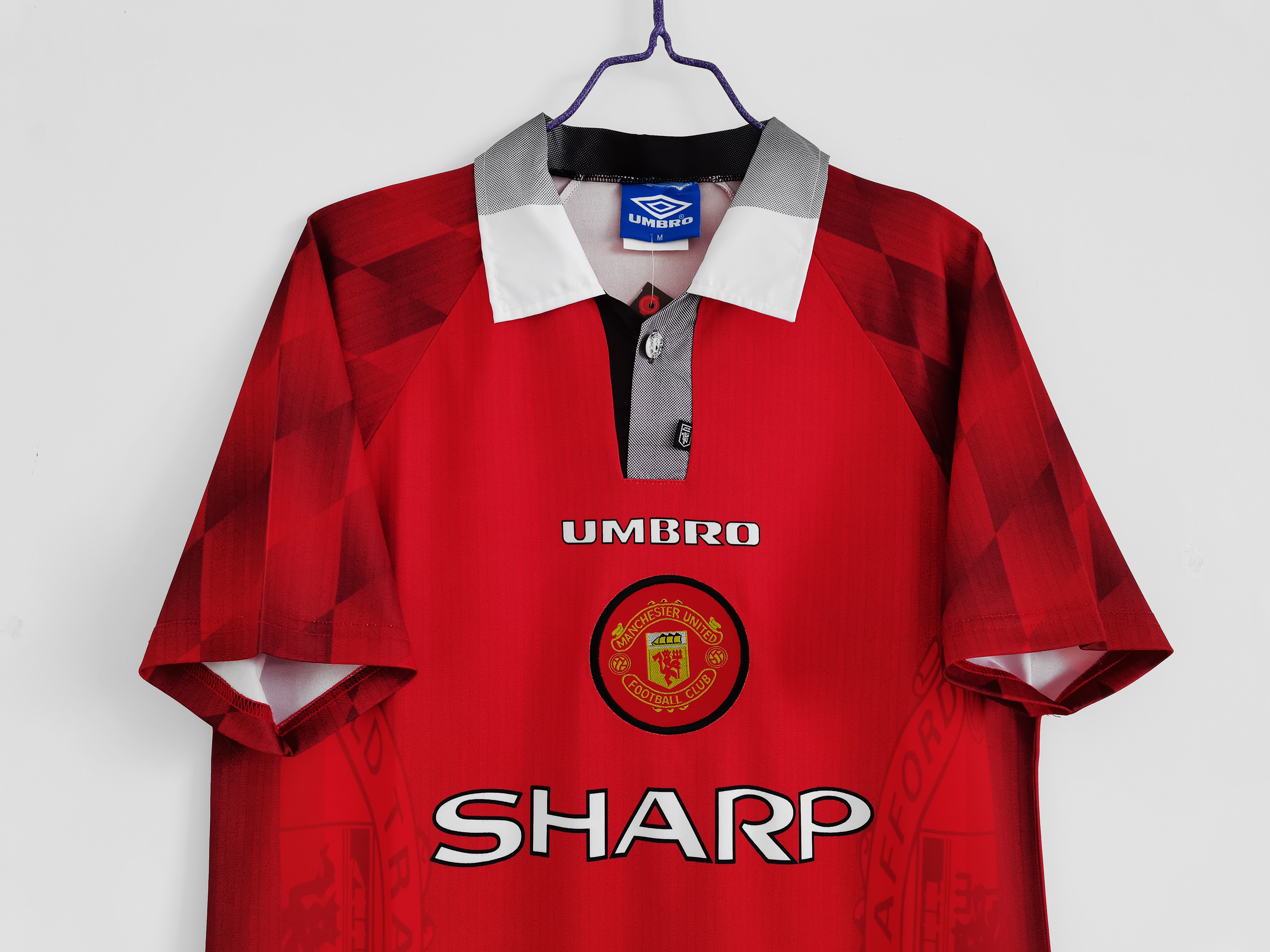 Retro Manchester United 96/97 Home-Vermelho 3