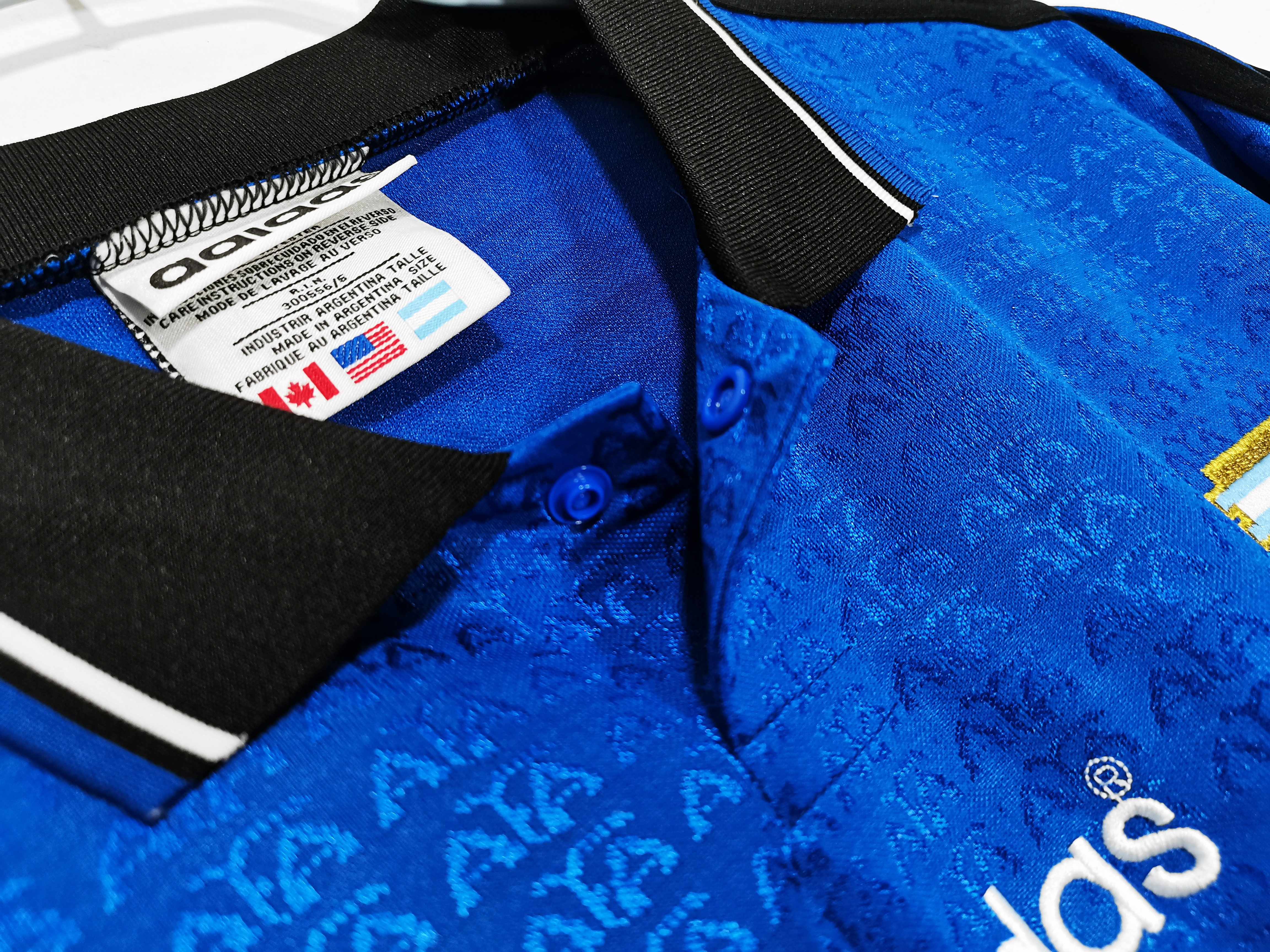 Retro  Argentina 1994 Away Blue