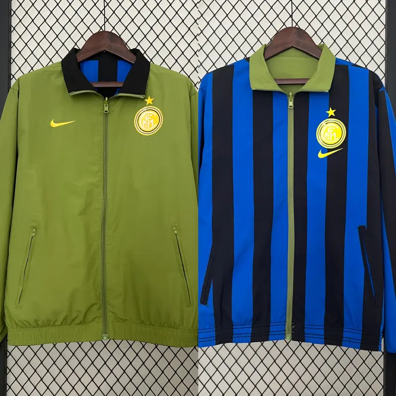 INTER Milano Trench Coat Reversible
